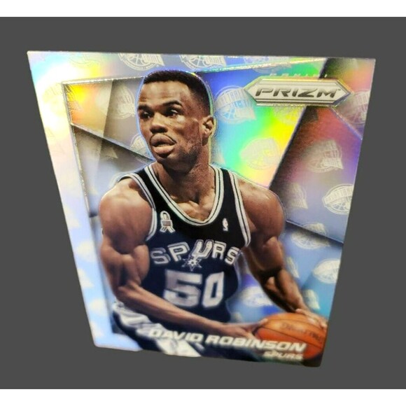 2014-15 Panini PRIZM DAVID ROBINSON Silver San Antonio Spurs Basketball Card# 28 - Picture 3 of 9